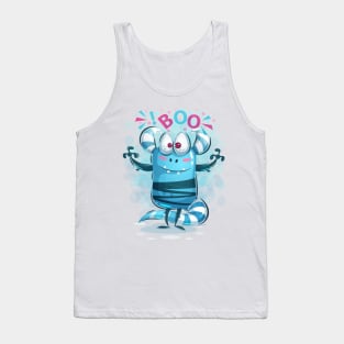 Boo funny artwork Tank Top